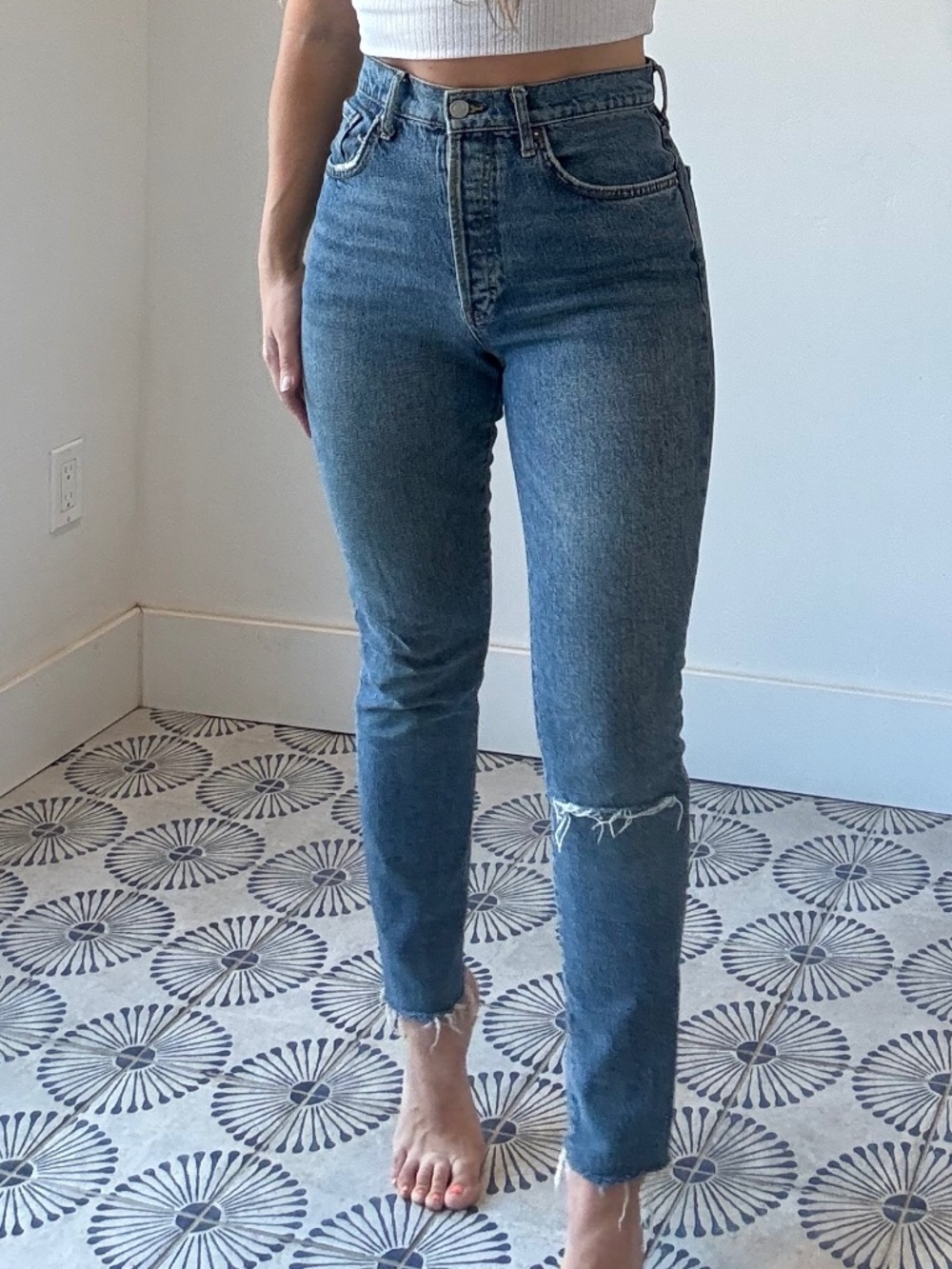 We The Free Free People High Rise Skinny Jean